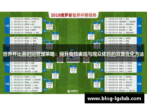 世界杯比赛时间管理策略：提升竞技表现与观众体验的双重优化方法